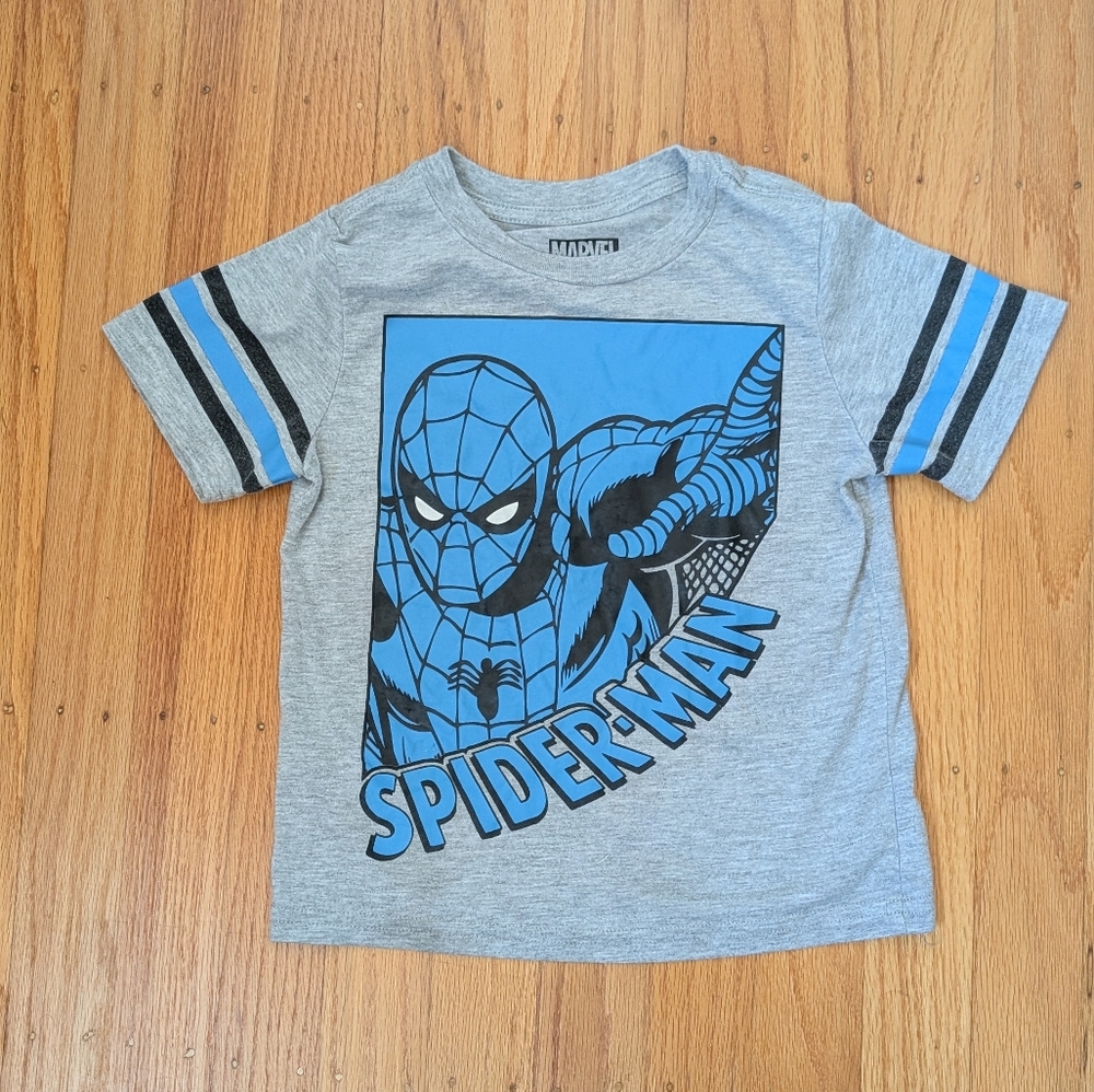Marvel Kids Spider-Man Shirts - Blue, Gray, Red - Picture 5 of 5